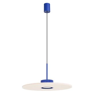Sollux Lighting L&aacute;mpara colgantes ultramar/beige fieltro/aluminio alt. 125 cm