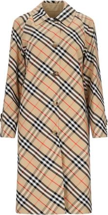 Burberry Reversible Gabardine Car Coat, Brand Size 4 ( US Size 2 )