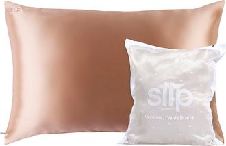 Slip Love Me Im Delicate Pillowcase & Delicates Laundry Bag Set in Rose Gold at Nordstrom Rack