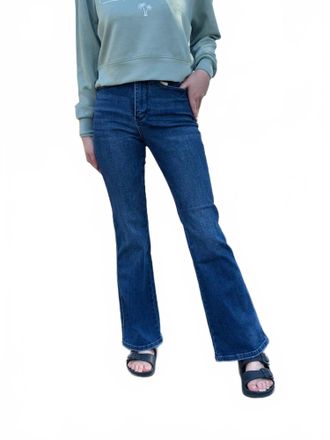 Judy Blue Short Notice Bootcut Jeans In Blue