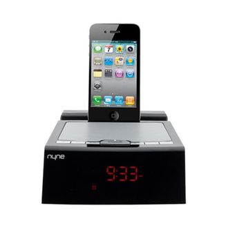 Trade Shop Trade Shop - Reloj De Reloj Para Iphone / Ipod Docking Station Aux Aux Audio Player Radio