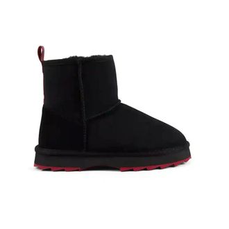 Emu Schoenen, Dames, Zwart, 40 EU, Wol, Sharky Mini