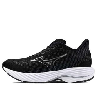 Mizuno (WMNS) Mizuno Wave Rider 28 Black Silver White J1GD240322