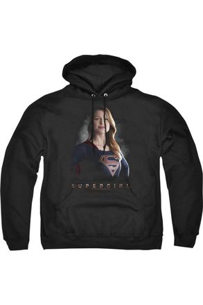 Gildan Supergirl Stand Tall Adult Pull Over Hoodie / Hooded Sweatshirt