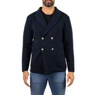 Paoloni Blazer - - Jackets - Uomo - Blu - M