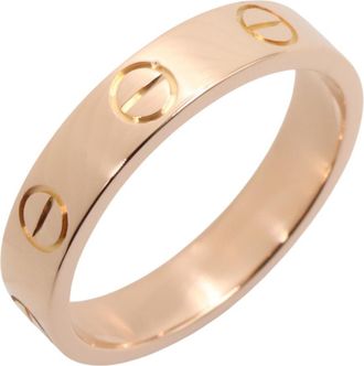 Cartier Gold Pink Gold (18K) Band Ring (Pre-Owned)