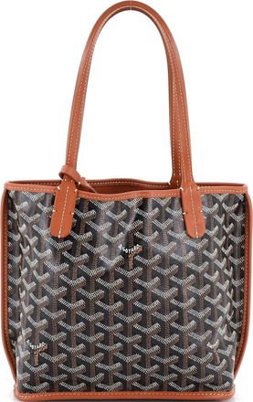 Goyard Anjou Reversible Tote Coated Canvas Mini