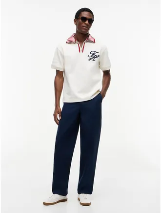 Tommy Hilfiger Mens Relaxed Twill Pant - Light Navy - 30W x 30L