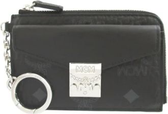 MCM Pre-owned Plastic wallets - Dames - Vintage Accessoires - Zwart - ONE Size - Vintage