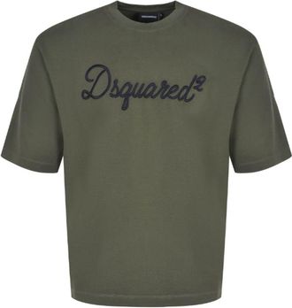Dsquared2 Olive Cotton T-shirt