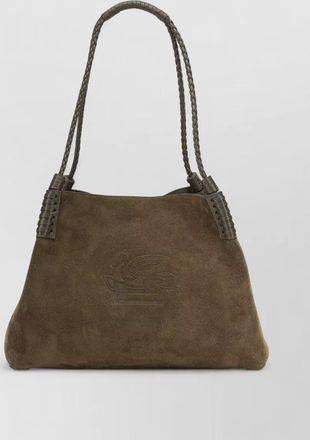 Etro leather tote bag