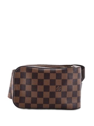Louis Vuitton Geronimos Waist Bag Damier belt bag - women - Fabric - One Size - Brown