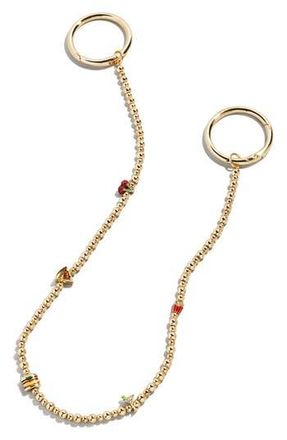 BaubleBar Food Motif Beaded Bag Charm in Goldtone at Nordstrom Rack