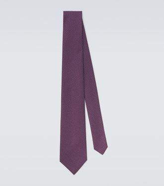 Charvet Silk jacquard tie