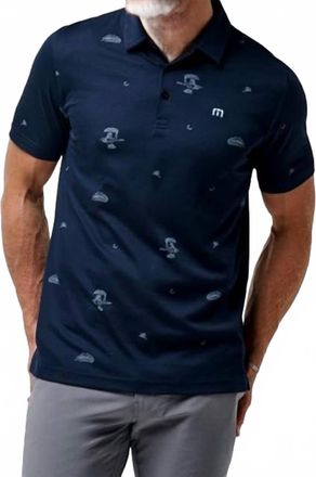 Travis Mathew Beach Creature Shirt In Total Eclipse
