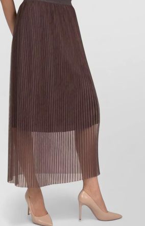 PESERICO pleated skirt