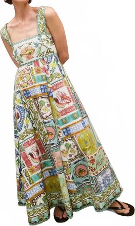 Alemais Tommasina Summer Dress In Multi