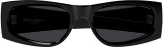 Saint Laurent Sunglasses Sl M140 001 Black/Black Unisex