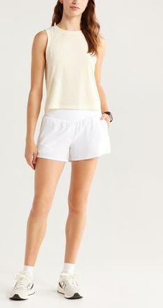 Zella Breathe Active Tank in Yellow Flan at Nordstrom Rack, Size Xx-Large