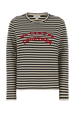 Alexander McQueen Alexander Mcqueen Embroidered Stretch Cotton T Shirt