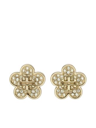 Tory Burch Forget Me Not earrings - Gold
