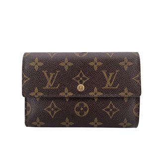Louis Vuitton Louis Vuitton stoffen portemonnee