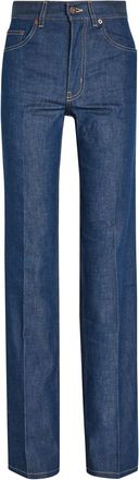 Chlo&eacute; Straight-leg Jeans - Navy - 32 (W32 / UK14-16 / L)