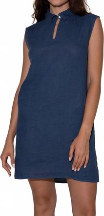 Starkx Maren Mini Dress In Dusty Blue