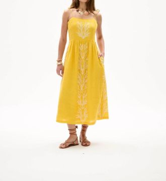Carolina K Alegra Dress In Yellow