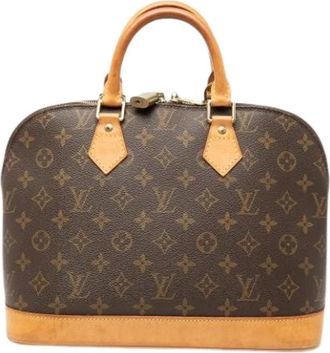 Louis Vuitton Pre-owned Handbags, female, Brown, Size: ONE SIZE Pre-owned Alma PM Handbag