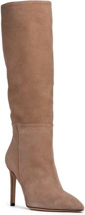BEAUTIISOLES Yara Pointed Toe Knee High Boot in Beige at Nordstrom, Size 9.5