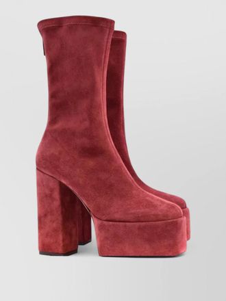 PARIS TEXAS suede leather ankle boots