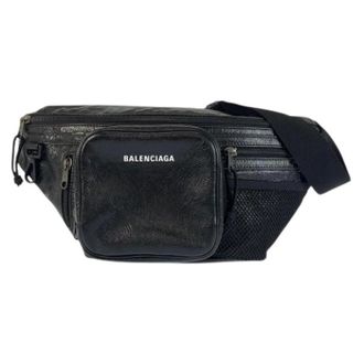 Balenciaga unisex, Pre-owned, Zwart, Maat: ONE Size Leer
