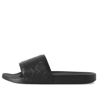 Gucci GG slide sandal Demetra Black 681880-UKU00-1000