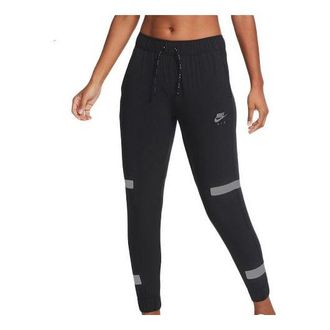 Nike (WMNS) Nike Sports Running Casual Slim Fit Lacing Long Pants/Trousers Black CU3350-010