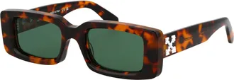 Off-white Unisex Sunglasses Arthur Havana Acetate