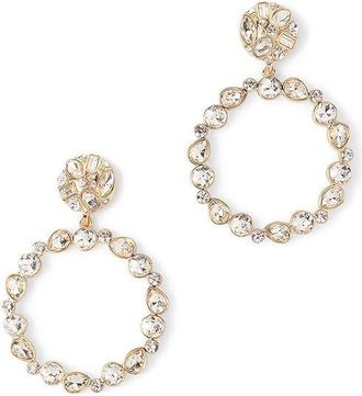 Lilly Pulitzer Party Punch Hoop Womens Earrings Earring Clear