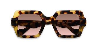Etnia Barcelona Mambo No.10 Polarized HVBK Womens Sunglasses Size 49