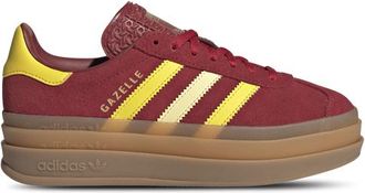 adidas Girls adidas Originals Gazelle Bold - Girls Grade School Shoes Team Victory Red/Yellow Size 3.5