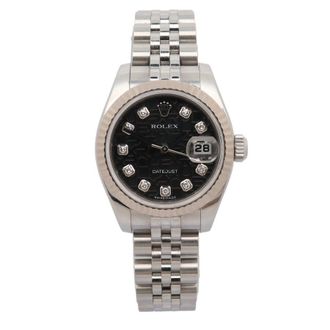 Rolex Pre-owned Rolex Datejust Automatic Chronometer Diamond Ladies Watch 179174 BKJDJ