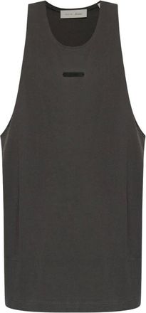 Fear of God Tops, Heren, Grijs, XS, Katoen, Essential Tank
