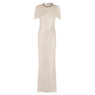 Self Portrait Mujer, Vestidos, Beige, Talla: XS