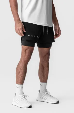 ASRV Tetra-Lite 5 Liner Short in Black Reflective Classic at Nordstrom, Size X-Small