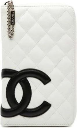 Chanel Pre-owned Wallets, female, White, Size: ONE SIZE Pre-owned Vintage Wallet
