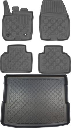 OEM Juego Ford Tourneo Courier Kombivan Del 06.2014 - Alfombrillas + Alfombrilla Para Maletero
