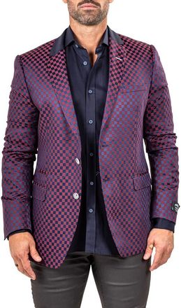 Maceoo Socrateevo Martyr001 Sport Coat in Red at Nordstrom, Size 5