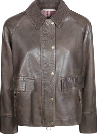 The Jack Leathers Nappa Leather Burnt Suede Jacket
