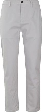 Department Five Slimme Crop Chino Broek - Heren - Slim Fit Broeken - Grijs - W33 - Broeken
