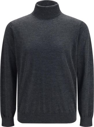 Giorgio Armani Dark Grey Knitted Sweater