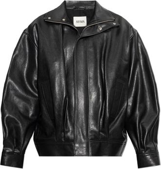 Arma Paulo Leren Jas - Heren - Leren en Su&egrave;de Jassen - Zwart - 2XL - Katoen - Jassen